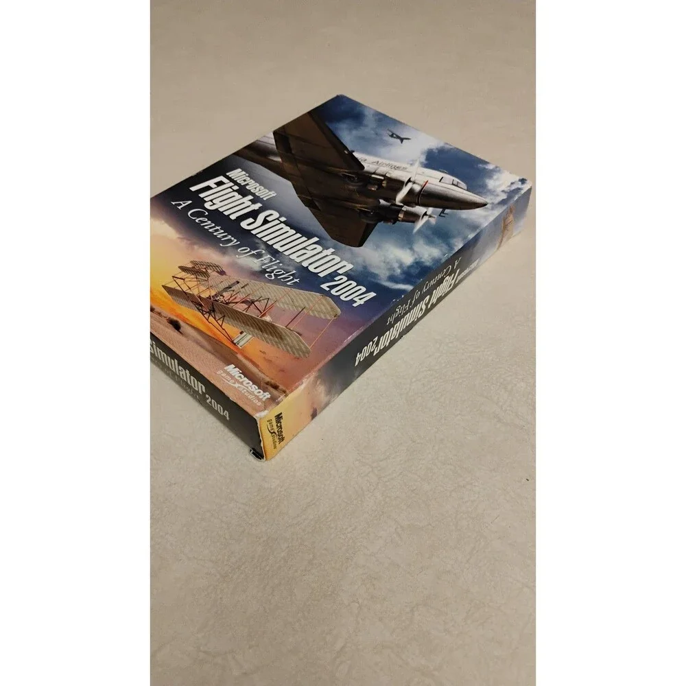Microsoft Flight Simulator 2004 A Century of Flight PC CD-ROM Game